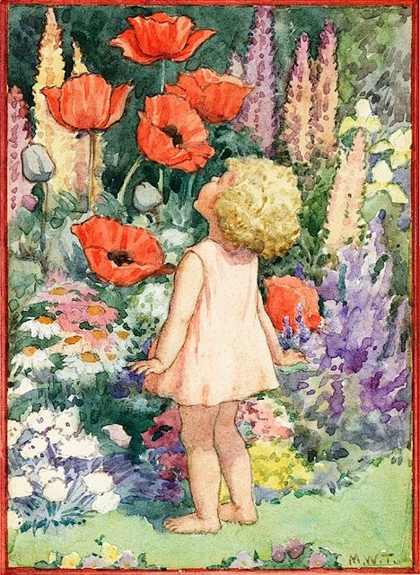 ⊰妇女和鲜花的诗句⊱画造像 - 玛格丽特...