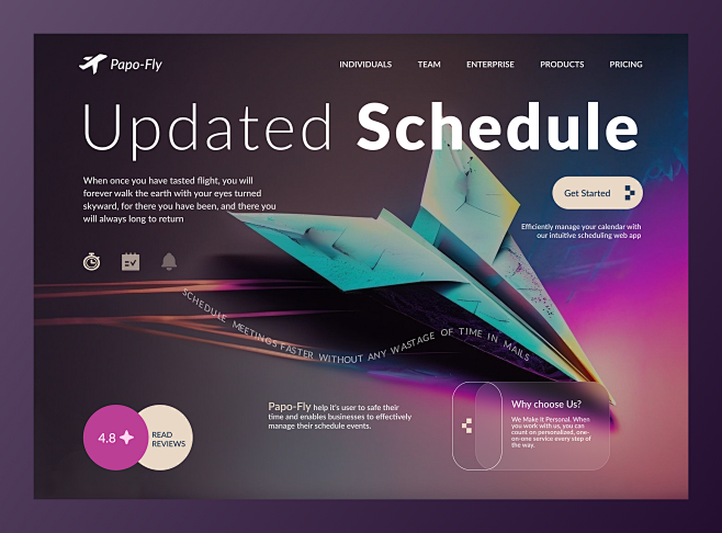 Scheduling Web UI by...