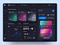 Finance Dashboard, Webapp by Levi Wilson for QClay on Dribbble