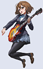 #けいおん 唯 - 桐野的插画