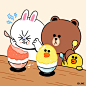 BROWN PIC | GIFs, pics and wallpapers by LINE friends : BROWN PIC is where you can find all the character GIFs, pics and free wallpapers of LINE friends. Come and meet Brown, Cony, Choco, Sally and other friends!