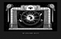 ILLUSTRATION  gif motion black black and white book animation 