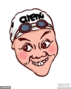 漫画：傅园慧 一个泳界段子手，一个新秀表情包