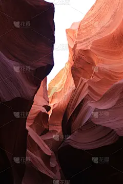 峡谷,垂直画幅,美国西部,沟壑,凹的,石材,美洲,北美,简笔人物画,光