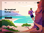 Safety - Landing page design for the insurance company by Outcrowd on Dribbble