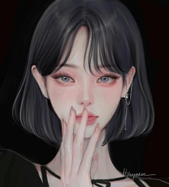 二元说采集到插画人