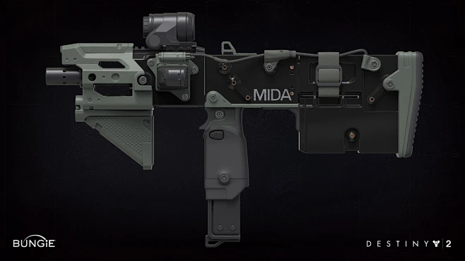 Destiny 2 - MIDA Mini-Tool Submachine Gun, Aaron de Leon : A weapon I ...