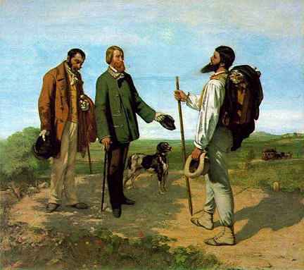 法国画家居斯塔夫·库尔贝（Gustave...