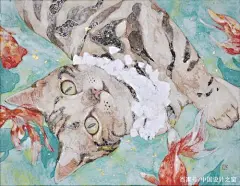 穿雨衣的猫插画_百度图片搜索