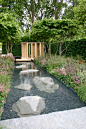 Laurent-Perrier Garden by Luciano Giubbilei, at Chelsea: 