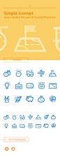 Iconset Gorod Masterov on Behance