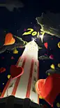 #重庆##插画##解放碑##新年快乐##2017##元旦##钟声#