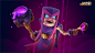 Mother Witch - Clash Royale, Julio Lopez : I had the pleasure to create our new character Mother Witch. Our new shiny Legendary card in 2020 Clash Royale. I’ve worked on the art direction, sculpting, in game model, In game rig and animations, illustration