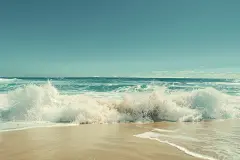 沙滩自然风景壁纸