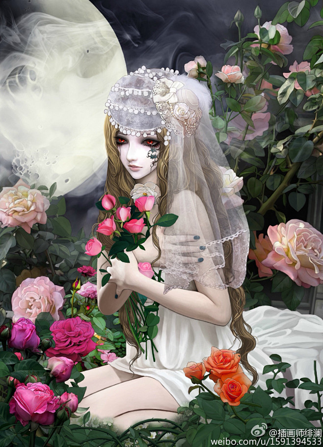 01:35:21插画师绯澜绯澜插画作品蕙芷兰心2该采集也在以下画板加载