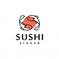 Sushi fish japanese traditional food vector logo design Premium Vector | Premium Vector #Freepik #vector #logo #food #business #design