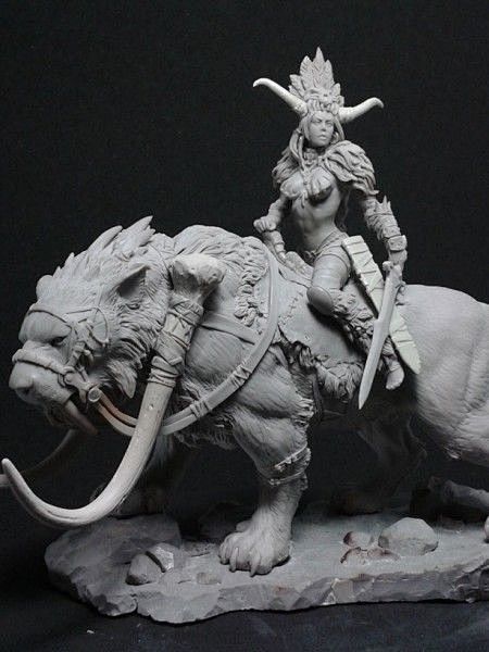Mounted Savage Beaut...