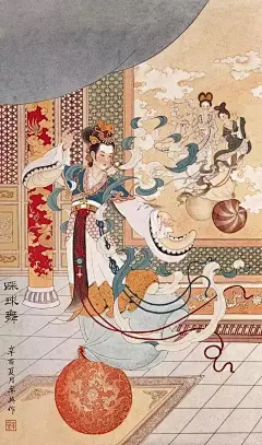 他画的《嫦娥奔月》，走进了千家万户！