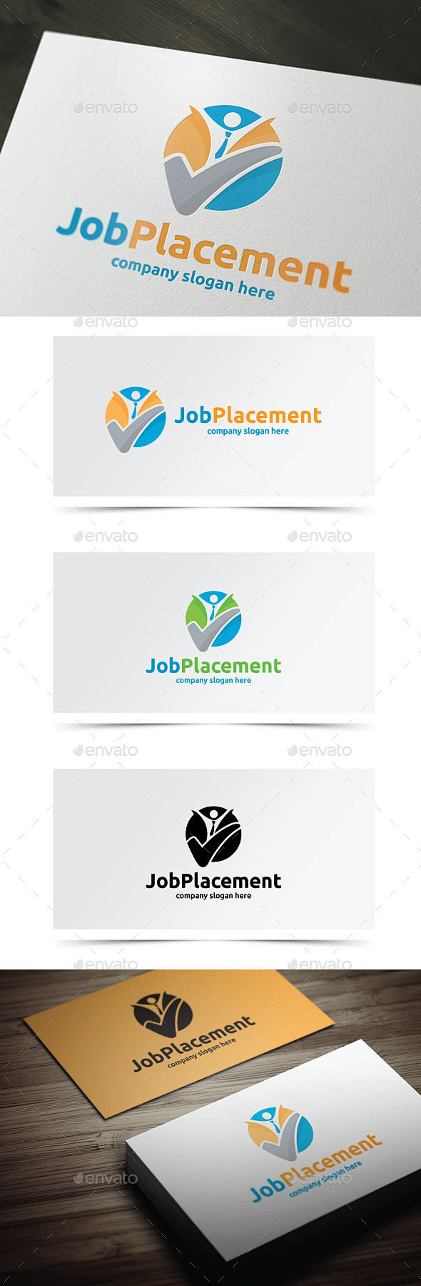 就业——人类标志模板Job Placement - Humans Logo Templates助理,老板,事业,检查、通讯、通信、雇员、就业 ...