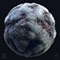 Iceland Snow Windswept, Daniel Thiger : This material is part of the Iceland biome in the Signature Series I created for Allegorithmic. 

The goal was for each Substance material to be diverse and customizable in order to highlight the true power of Subst