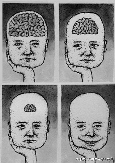 一般情况下，爱笑的人智商都比较低。你想到...