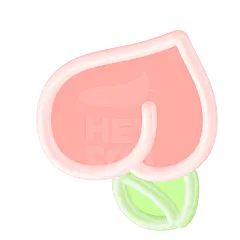 桃子，可爱，粉色