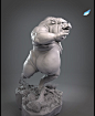 Pig, Javier Ureña : I created this model during Mastering Organic Modelling course imparted by the amazing Gio Nakpil. The course has changed the way I see sculpting and nothing is going to be the same anymore. Thanks to Gio I see everyhing more clearly n