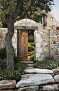 Gate - Mediterranean - Landscape - Austin - by chas architects