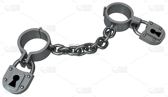 枷锁密封的金属素材-花瓣网