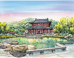 长安城插画的搜索结果_百度图片搜索