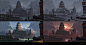 UNCHARTED fanart, Z PZ : UNCHARTED fanart.Some thumbnails I did and change it to four different  atmosphere.