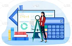 数学学校在线服务或平台