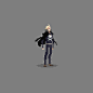 Persona 4 Pixel Characters : Characters from the Atlus game "Persona 4" done in pixel art