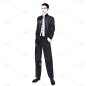 手绘-民国风男性人物插画5