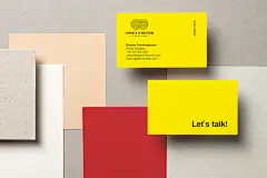 简约名片商务风简约风样机