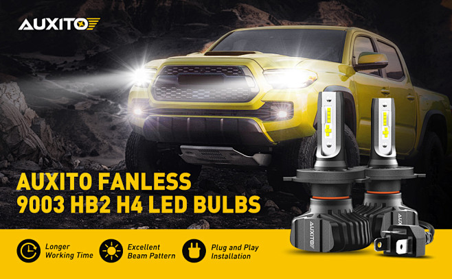 h4 led headlight bul...