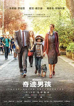 电影海报  海报 奇迹男孩 (7)