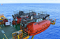 探访我国十万吨级深水生产储油平台——“深海一号”能源站_海南岛 : 该气田是我国首个1500米深水自营大气田，探明天然气储量超1000亿立方米。 在海南岛东南陵水海域拍摄的“深海一号”能源站和为其铺设管线的作业船（5月12日摄）。 工作人员在位于海南岛东南陵水…