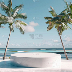 红丽~采集到风景+棕榈树+秋千