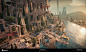 Assassin's Creed Odyssey : Judgment of Atlantis - Doma of Ampheres, Vincent Gros : Here are some screenshots of the level art I did for the Doma of Ampheres area, in the  Judgment of Atlantis episode.

It is one of the three city district, featuring a mai
