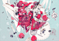 @图维画社  |  插画师【思春期(仄白)】作品合集