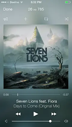 Blur player seven lions real pixel