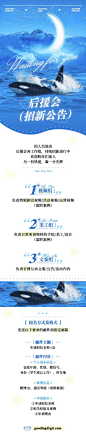 明星粉丝应援会招新公告宣传长图