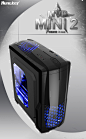 航嘉MVP MINI 2电脑主机箱 台式机游戏机箱Micro-ATX机箱空箱背线-tmall.com天猫