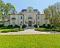 Formal Residential Estate & Garden : This formal residence is located in Highland Park, Texas features intensely manicured gardens, a cobblestone driveway, private motor court and a grand entry gate. 