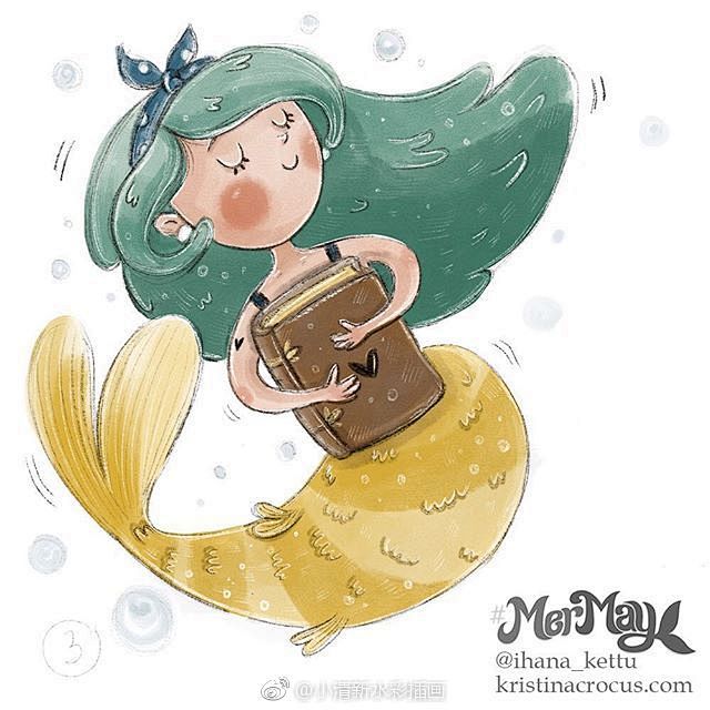一组美人鱼~ ins：ihana_ket...