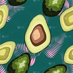 水果,鸡尾酒,鳄梨,叶子,式样,华丽的,蔬菜,纺织品,食品,维生素