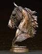 What a beautiful horse sculpture. This looks like my love Jackson AKA Catalytic. Alexa King, Fine Harness: 