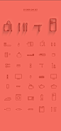 EIGHT LINE ICON SETS on Behance