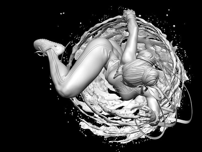 A站春丽合辑3-CG角色-微元素 - E...